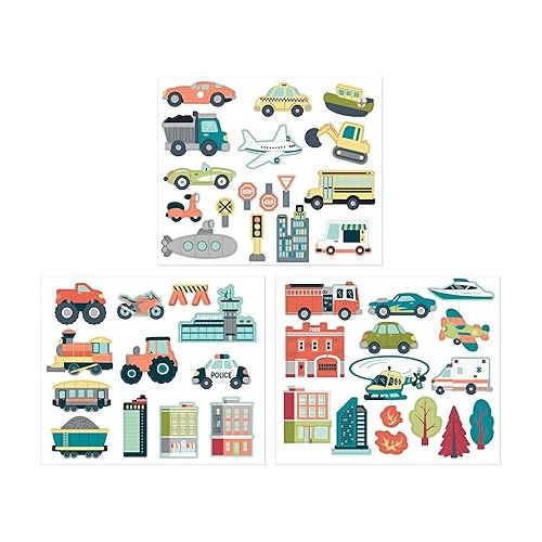  Stephen Joseph Magnetic Play Set Transportation