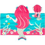 Stephen Joseph girls HOODED TOWEL, Mermaid, 46 X24 US