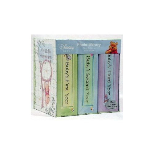  [아마존베스트]Stepping Stones Winnie the Pooh Photo Library: Three 100-page Photo Albums