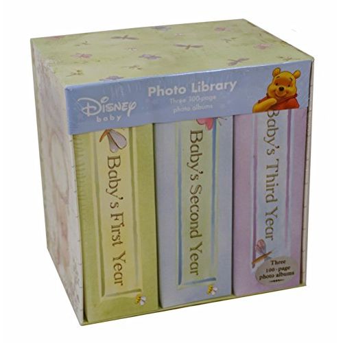  [아마존베스트]Stepping Stones Winnie the Pooh Photo Library: Three 100-page Photo Albums