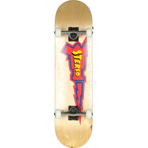  Stereo Raygun Skateboard Complete Sz 8in Blue