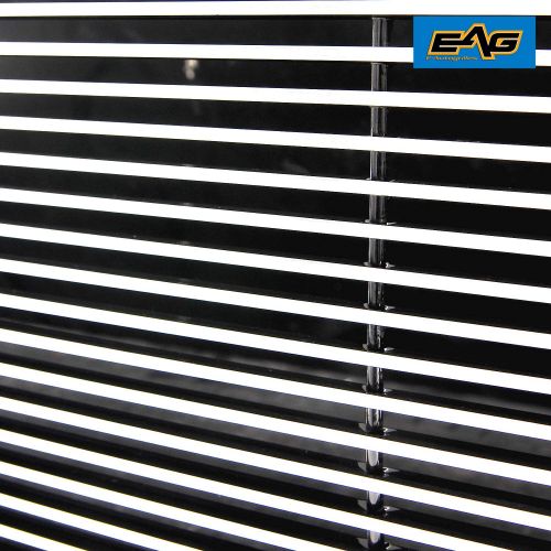  Stereo EAG Chrome Billet Grille+Shell Compatible with 06-08 Dodge Ram 1500/06-09 2500/3500