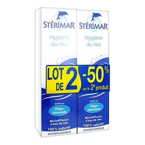  [아마존베스트]Sterimar Nasal Hygiene Set of 2x100ml