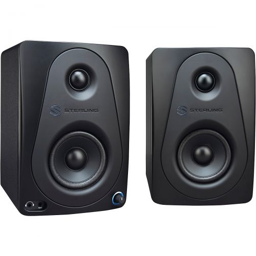  Sterling Audio MX3 3 Active Studio Monitor Pair, Black