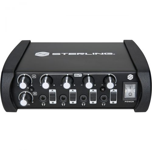  Sterling Audio 4-Channel Professional Headphone Amplifier