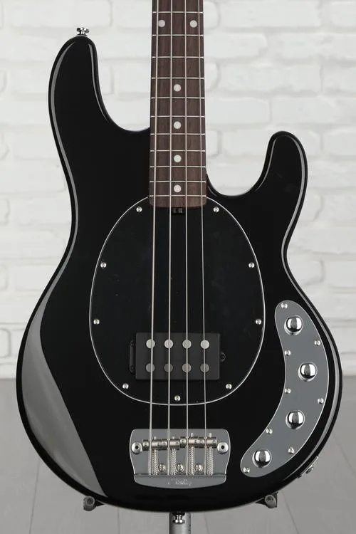 Sterling By Music Man StingRay RAY34 Bass Guitar - Black Demo