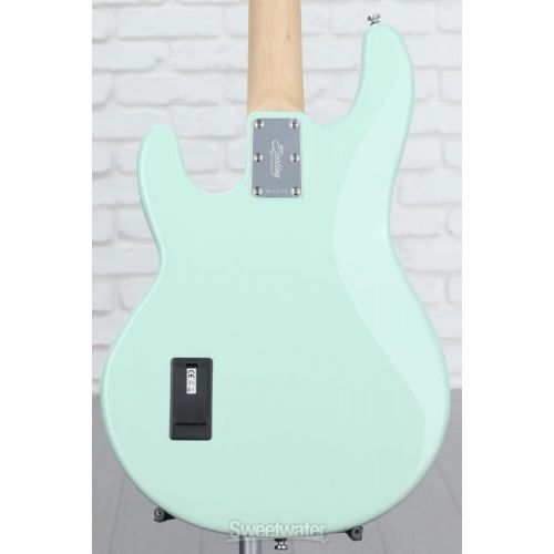  Sterling By Music Man StingRay RAY4 Bass Guitar - Mint Green