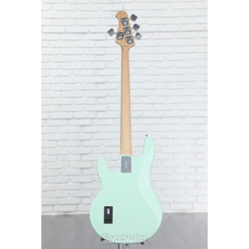  Sterling By Music Man StingRay RAY4 Bass Guitar - Mint Green