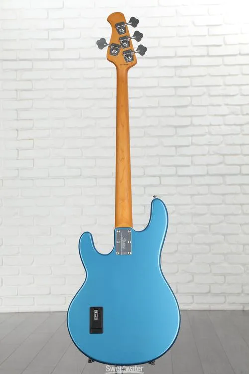  Sterling By Music Man StingRay Classic RAY24CA Bass Guitar - Toluca Lake Blue