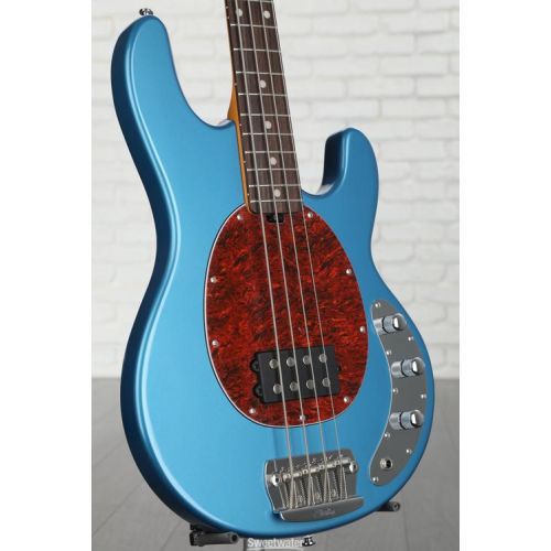  Sterling By Music Man StingRay Classic RAY24CA Bass Guitar - Toluca Lake Blue