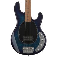 Sterling By Music Man StingRay RAY34FM Dent and Scratch Bass Guitar - Neptune Blue