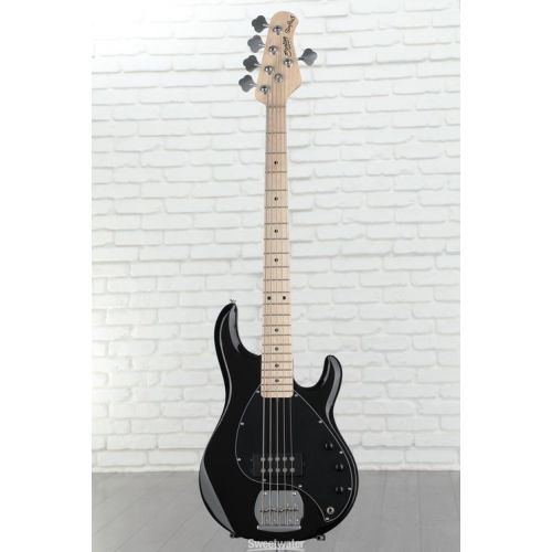  Sterling By Music Man StingRay RAY5 Bass Guitar - Black Demo