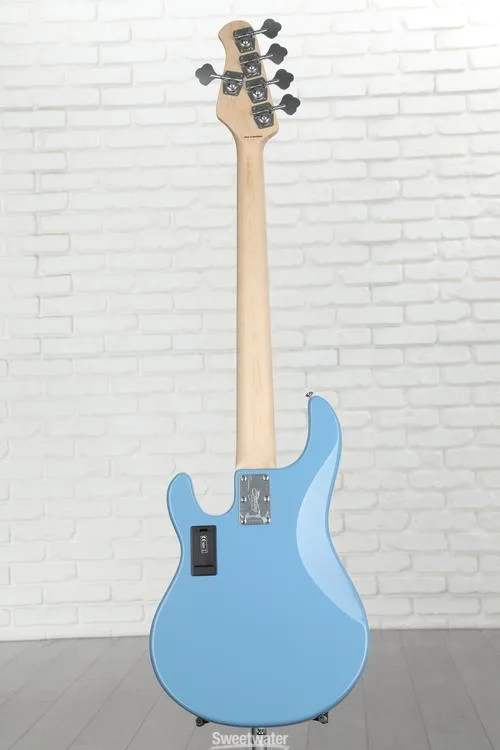  Sterling By Music Man StingRay RAY5 Bass Guitar - Chopper Blue