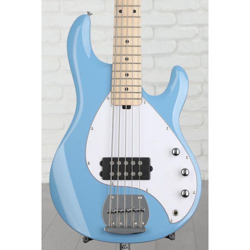  Sterling By Music Man StingRay RAY5 Bass Guitar - Chopper Blue