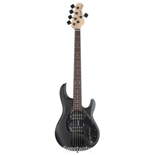  Sterling By Music Man StingRay RAY5HH Bass Guitar - Stealth Black