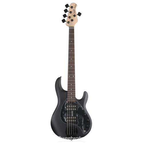  Sterling By Music Man StingRay RAY5HH Bass Guitar - Stealth Black