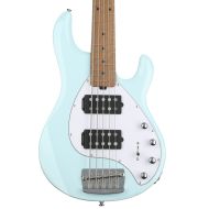 Sterling By Music Man StingRay RAY35HH Dent and Scratch Bass Guitar - Daphne Blue