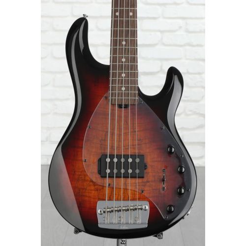  Sterling By Music Man StingRay RAY35 Bass Guitar - 3-tone Sunburst