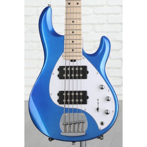  Sterling By Music Man StingRay RAY5HH Bass Guitar - Cobra Blue
