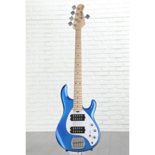  Sterling By Music Man StingRay RAY5HH Bass Guitar - Cobra Blue