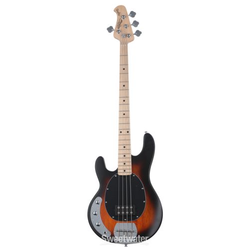  Sterling By Music Man StingRay RAY4LH Bass Guitar Left-handed - Vintage Sunburst