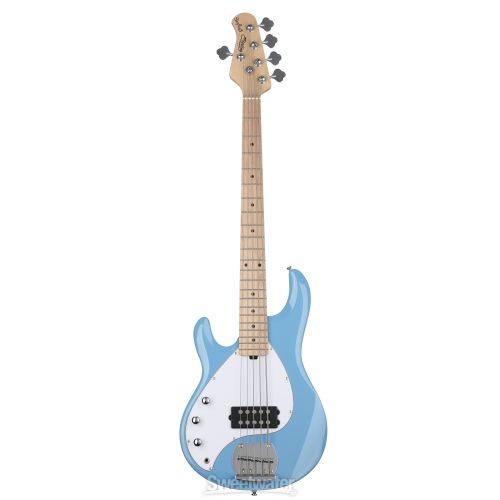  Sterling By Music Man StingRay RAY5 Bass Guitar Left-handed - Chopper Blue