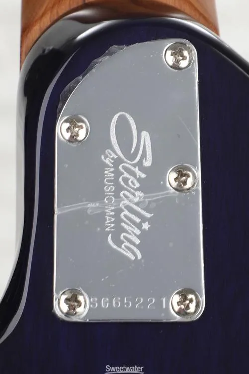 Sterling By Music Man Steve Lukather LK100 Electric Guitar - Blueberry Burst Demo