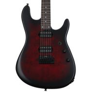 Sterling By Music Man Jason Richardson Signature Richardson6 Electric Guitar - Dark Scarlet Burst Satin