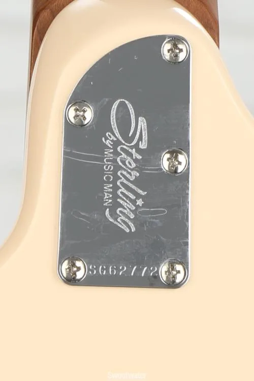  Sterling By Music Man Cutlass CT50HSS Electric Guitar - Vintage Cream Demo