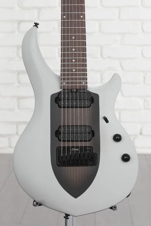 Sterling By Music Man MAJ170 John Petrucci Signature 7-string Electric Guitar - Chalk Grey