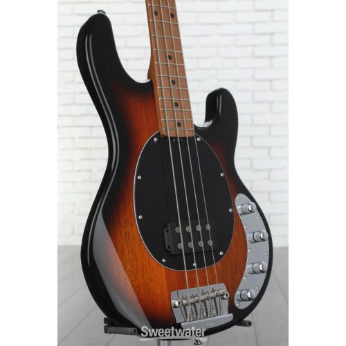  Sterling By Music Man StingRay RAY34 Bass Guitar - Vintage Sunburst