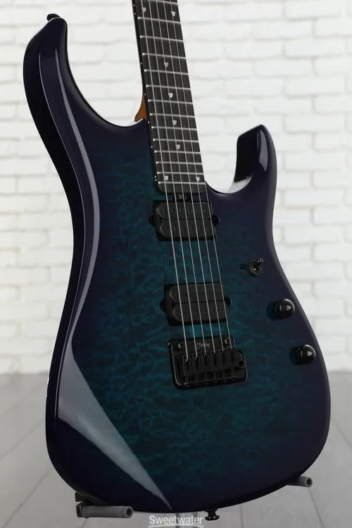  Sterling By Music Man John Petrucci Dimarzio JP150DQM Electric Guitar - Cerulean Paradise