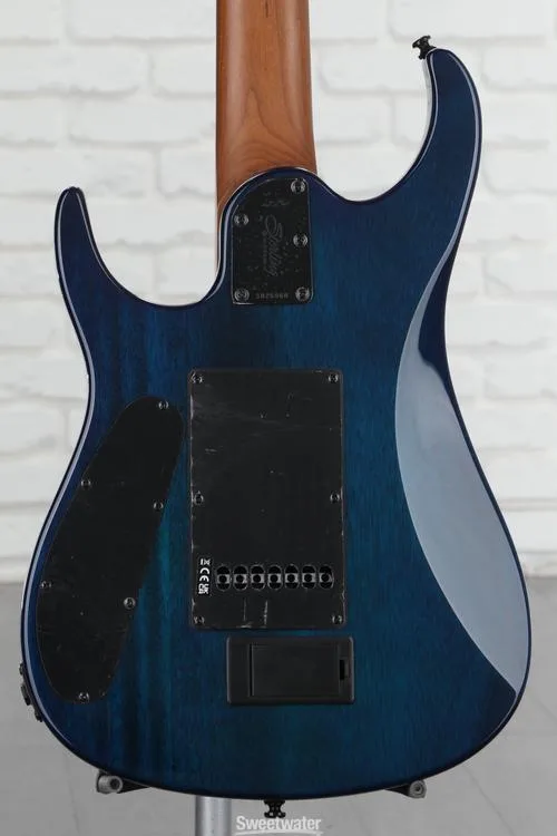  Sterling By Music Man John Petrucci Dimarzio JP157DQM 7-string Electric Guitar - Cerulean Paradise Demo