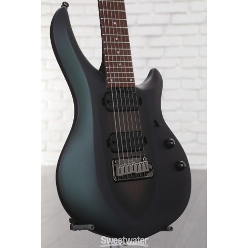  Sterling By Music Man MAJ170 John Petrucci Signature Dent and Scratch Electric Guitar - Arctic Dream