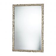 Sterling Industries Sterling Emery Hill Mirror, Silver Leaf