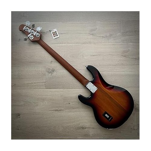  Sterling By Music Man StingRay RAY34 Bass Guitar - 3-tone Sunburst