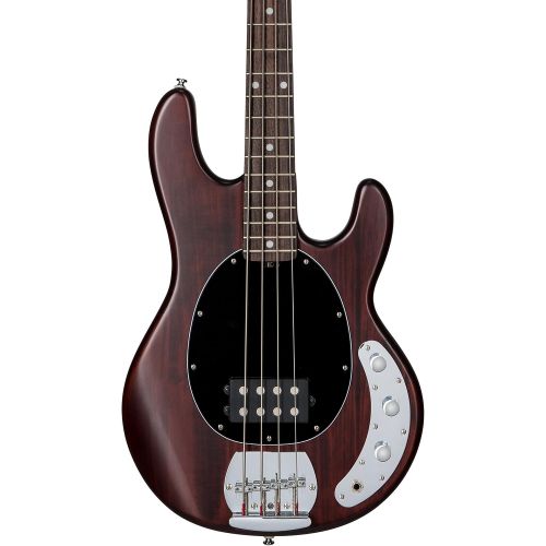  Sterling by Music Man StingRay Ray4 Bass Guitar in Walnut Satin