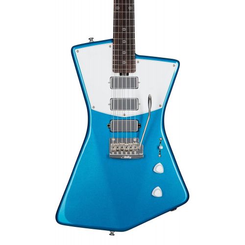  Sterling by Music Man St. Vincent Signature Guitar, STV60, Vincent Blue