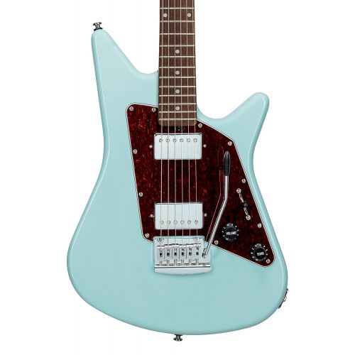  Sterling By MusicMan 6 String Sterling by Music Man Albert Lee HH AL40 Electric Guitar in Daphne Blue AL40-DBL-R1