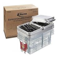 Sterno Disposable Chafing Dish Catering Sets, 9-Pack, 72 Total Pieces