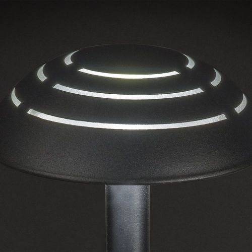  Sterno Home GL33604BK Paradise Low Voltage Cast Aluminium LED Lavelle Light,6-Pack, Black