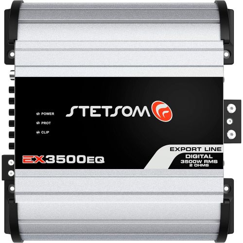  Stetsom EX 3500 EQ 2 Ohms Class D Full Range Mono Amplifier