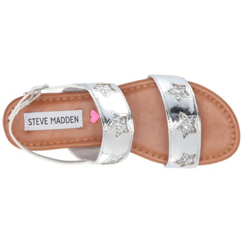  Steve+Madden Steve Madden Kids Jadvntr Flat Sandal