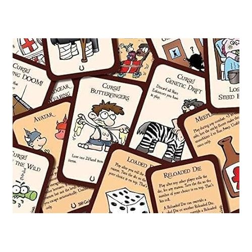  Munchkin 8 - Half Horse, Will Travel Card Game (Expansion), 112-Card Expansion, Adults, Kids, & Family, Fantasy Adventure RPG, Ages 10+, 3-6 Players, Avg Play Time 120 Min, Steve Jackson Games