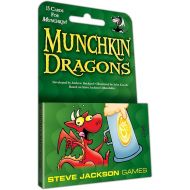 Steve Jackson Games Munchkin Dragons Card Game (Mini-Expansion) | 15 Cards | Adult, Kids, & Family Game | Fantasy Adventure Roleplaying Game | Ages 10+ | 3-6 Players | Avg Play Time 120 Min | from