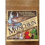 Steve Jackson Games Munchkin Deluxe SIGNED