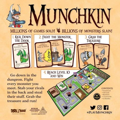  [아마존베스트]Steve Jackson Games Munchkin Deluxe