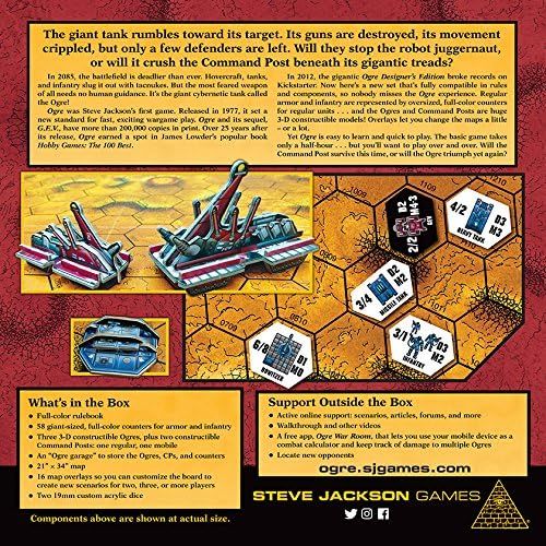  Steve Jackson Games Ogre Sixth Edition