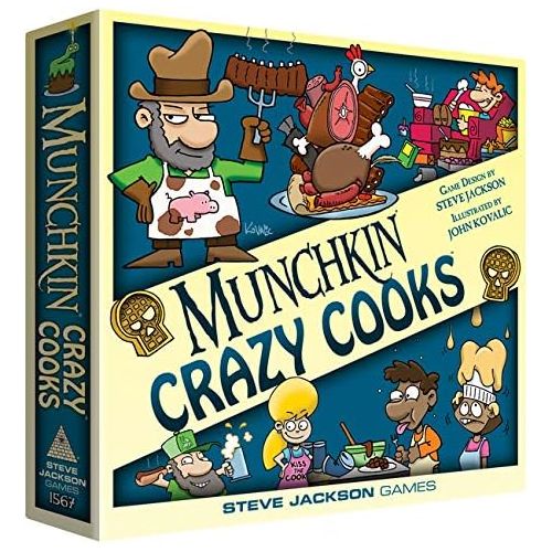  Steve Jackson Games Munchkin Crazy Cooks