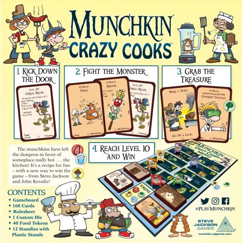  Steve Jackson Games Munchkin Crazy Cooks